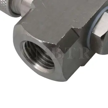 

Stainless Steel Siphon Type Air Atomizing Nozzle Fan-Shape Nonadjustable