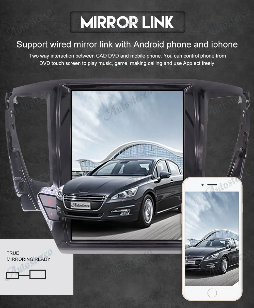 Discount Android 8.1 4GB RAM Tesla style PX6 Car GPS Navigation For MITSUBISHI PAJERO 2016+ head unit multimedia auto radio tape recorder 17