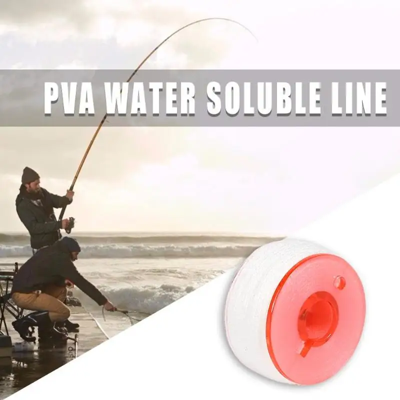 1 Bag PVA Water Soluble Fishing Lines 20m Environmentally Outdoor Fishing Accessory Wire Carp Fishing