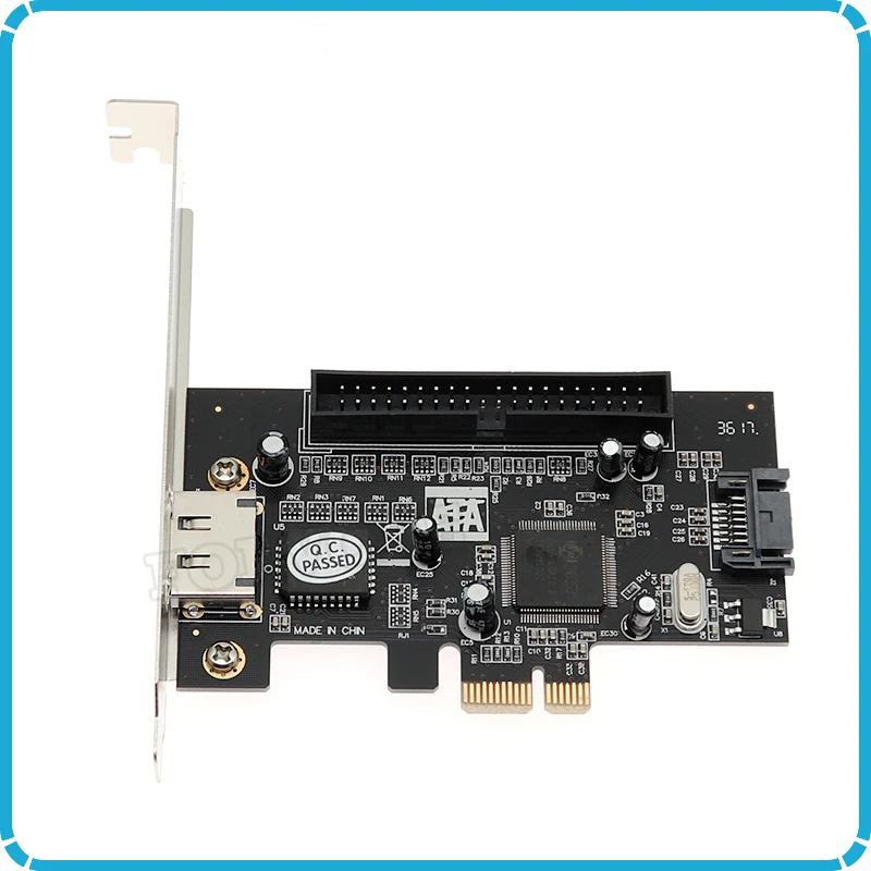 Компьютерная шина PCI e PCIe Express IDE SATA2.0 комбинированный eSATA контроллер карты 1 Порты и