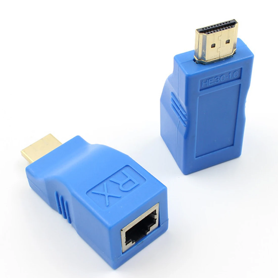 Горячая продажа 2 шт. (1 пара) 30 М 1080P HDMI удлинитель передатчик к RJ45 по Cat 5e/6 сетевой