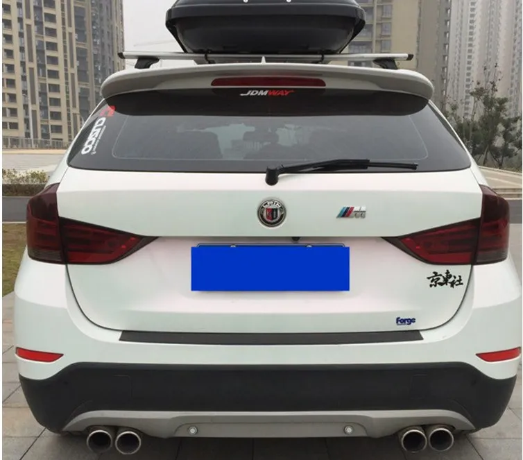 

E84 X1 High Quality ABS Material Car Rear Wing Primer Color Rear Roof Lip Spoiler Wing For BMW E84 X1 spoilers 2009-2015