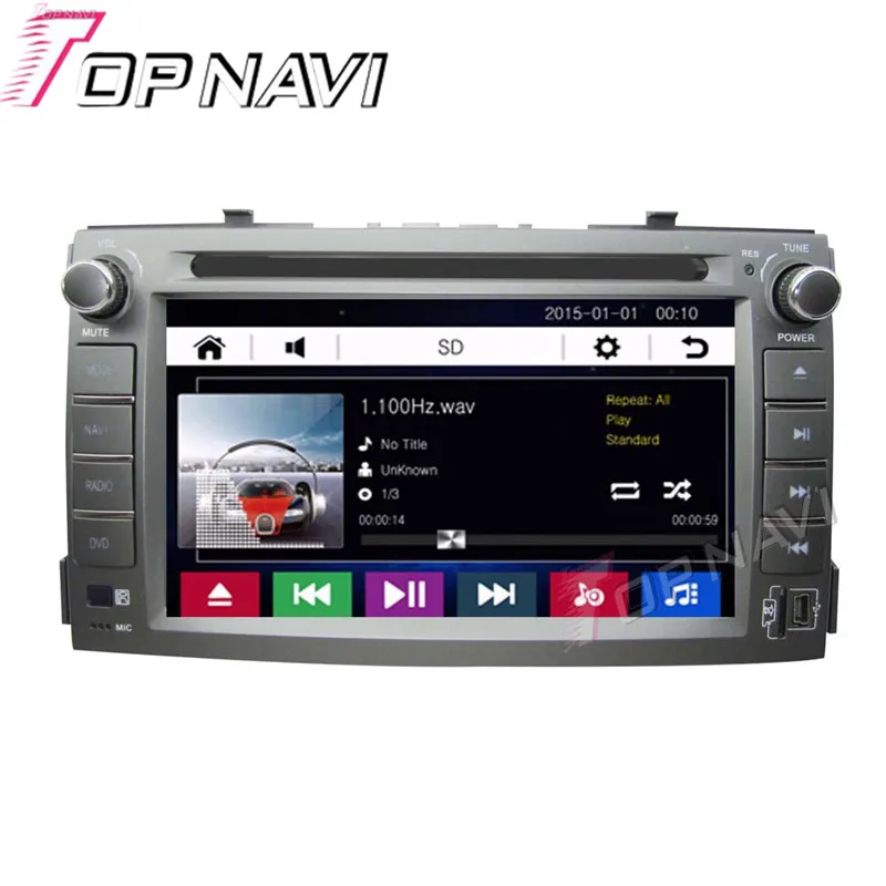 Topnavi 6," автомобильный DVD gps для KIA Soul 2012-Автомобильный радио мультимедиа аудио стерео в тире, Wince система