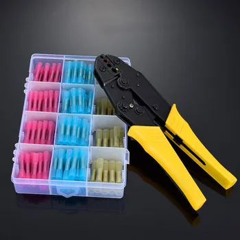 

200 Pcs Heat Shrink Butt Connectors Terminals Insulated Waterproof for Marine Auto JDH99