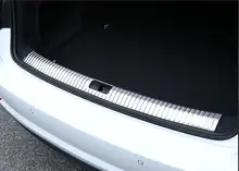 17-18 FOR Audi new A4L rear guard plate A4L refitted rear guard plate rear end sill interior decoration