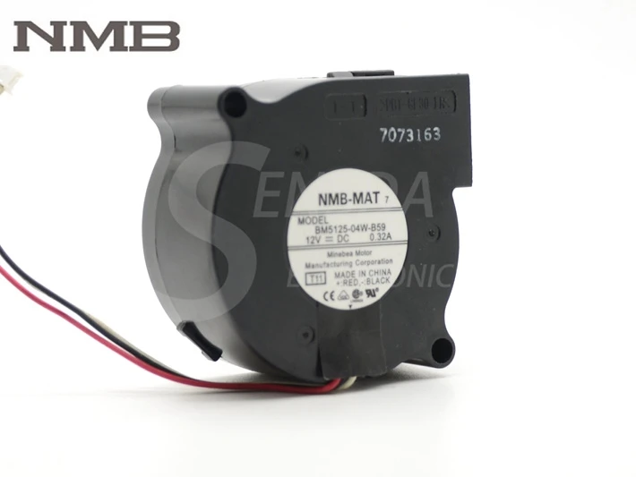 Для NMB bm5125-04w-b59 5 см 5025 12v 0.32a барабанная ветряная машина проектор Охлаждающие