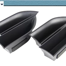 Автомобильный Стайлинг, 2 шт./партия, коробка для хранения информации о передней двери для Jaguar XJL