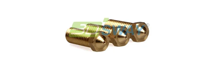 3D Printer Parts 5pcslot Brass E3D Volcano Nozzle (4)