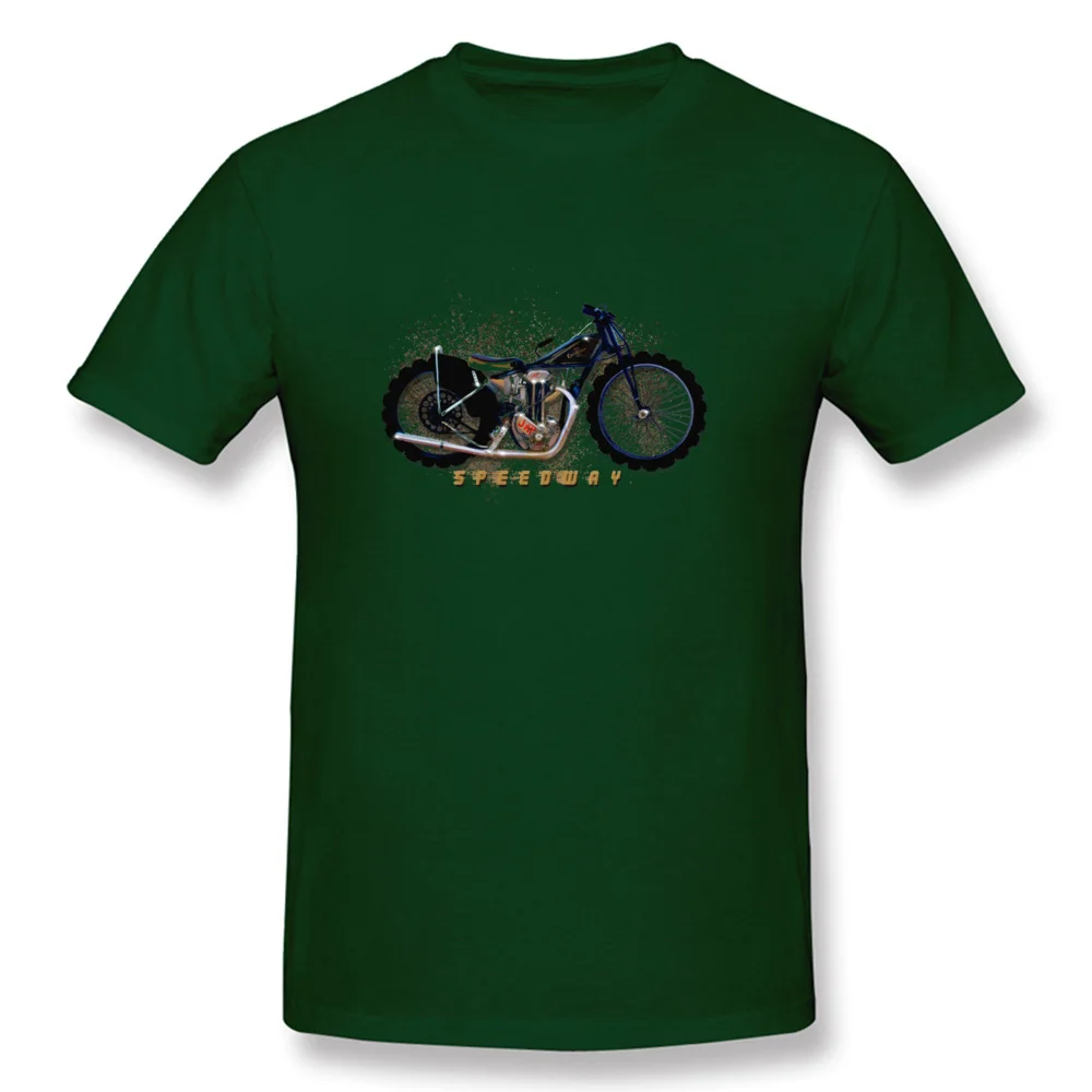 Leisure Casual Men's T-shirts 2018 Hot Sale Mother Day Short Sleeve Crew Neck Pure Cotton Tops & Tees Customized Tops Shirt Vintage Excelsior Jap Speedway Bike by MotorMa dark