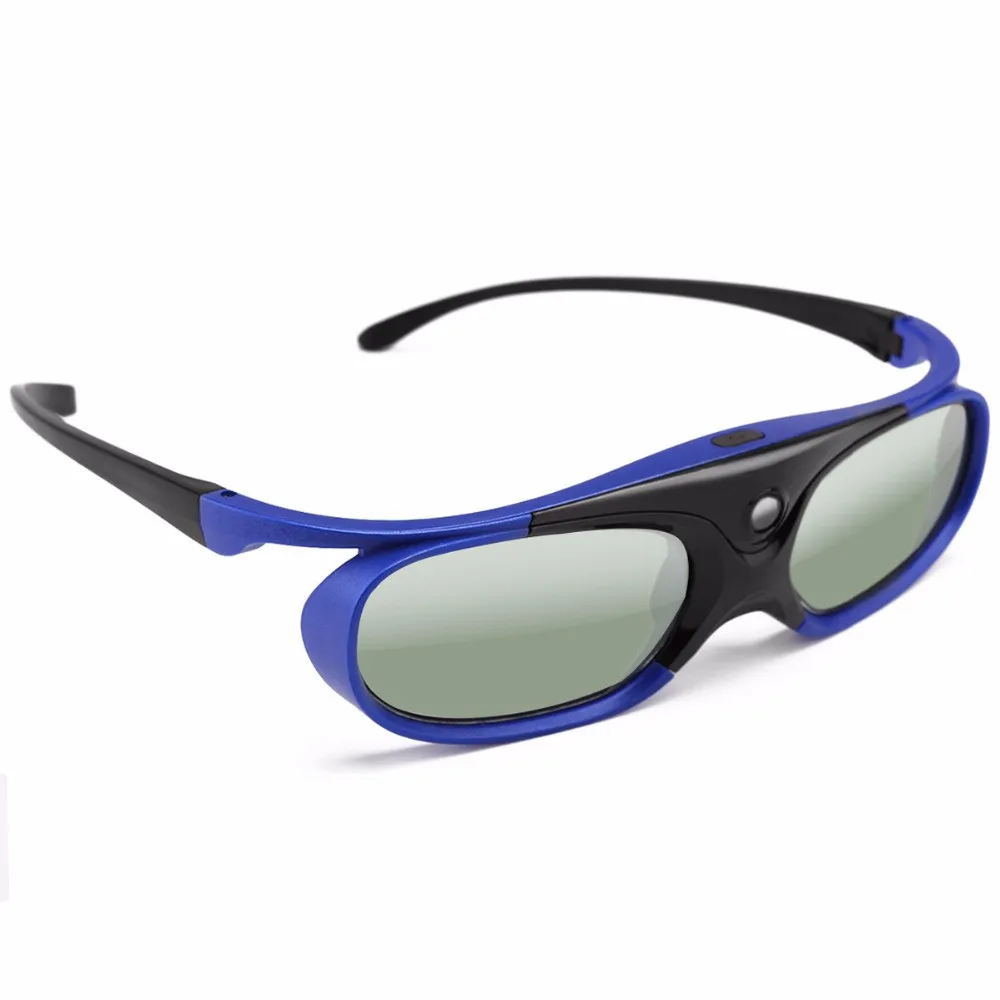 

3D Glasses with Battery DLP Active Shutter Rechargable 3D Glasses For Optoma Acer Viewsonic Home Theater DLP LINK Projector 3D