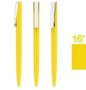 [4Y4A] 100 шт./партия(DIY логотип> 100 шт.) креативная шариковая ручка простая рекламная ручка подарки пластиковая шариковая ручка школьная рекламная ручка на заказ - Цвет: 16