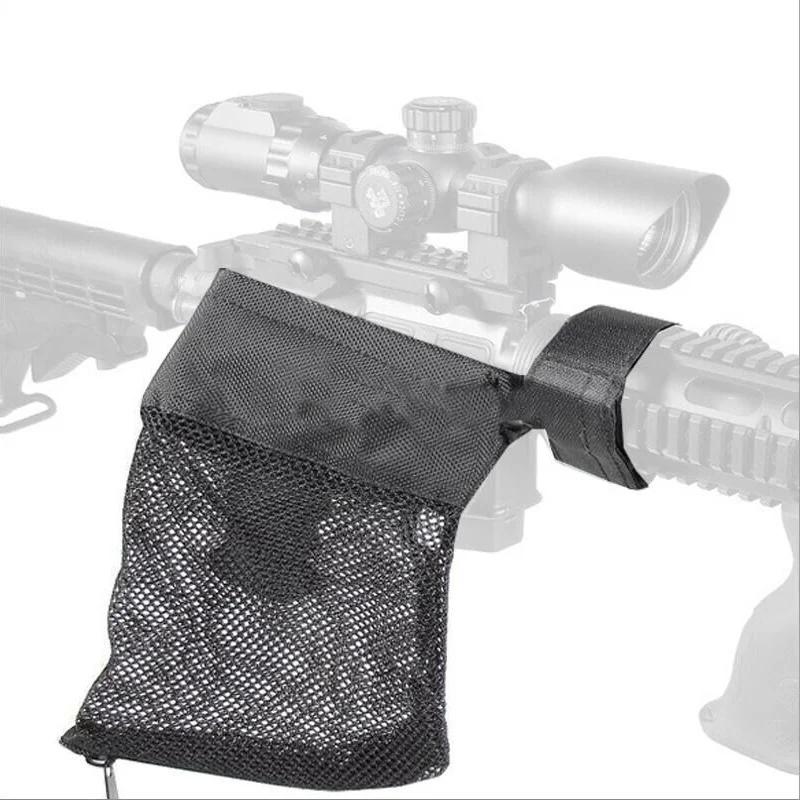 

Hunting Accessories Bullet shell bag Military Gear AR-15 Ammo Brass Shell Catcher Mesh Trap Nylon Mesh Bag Capture 2 Style