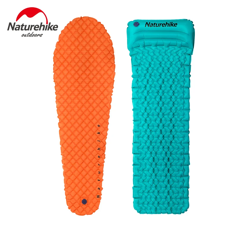 Naturehike في الهواء الطلق التخييم نفخ خيمة حصيرة المومياء منصات خفيفة الوزن مرتبة هوائية 470g Utralight التخييم حصيرة