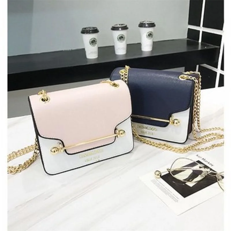 

2019 new Japan and South Korea small square bag shoulder bag girl Messenger bag wild small bag