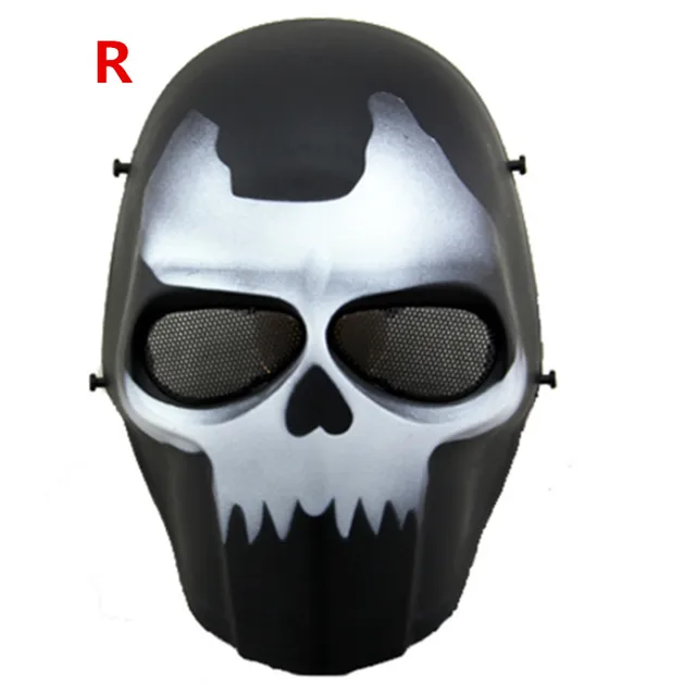 Camouflage Ghost Wargame Scary CS Paintball mask Outdoor Full Face