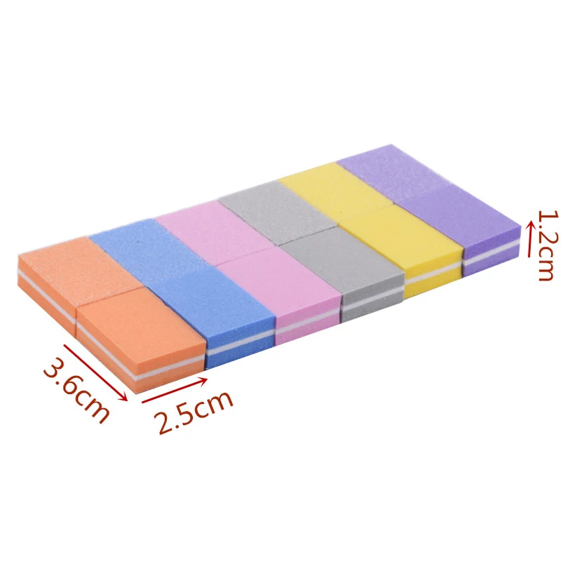 Lixas de Unha Blocos de Cutícula Removedor de Pedicure e Manicure Ferramentas da Arte para Unhas Lote Mini Laranja Esponja Unha Care Lustrando Lixar 100 Pçs - 4 Laranja Esponja Nail Care Lustrando Lixar Blocos