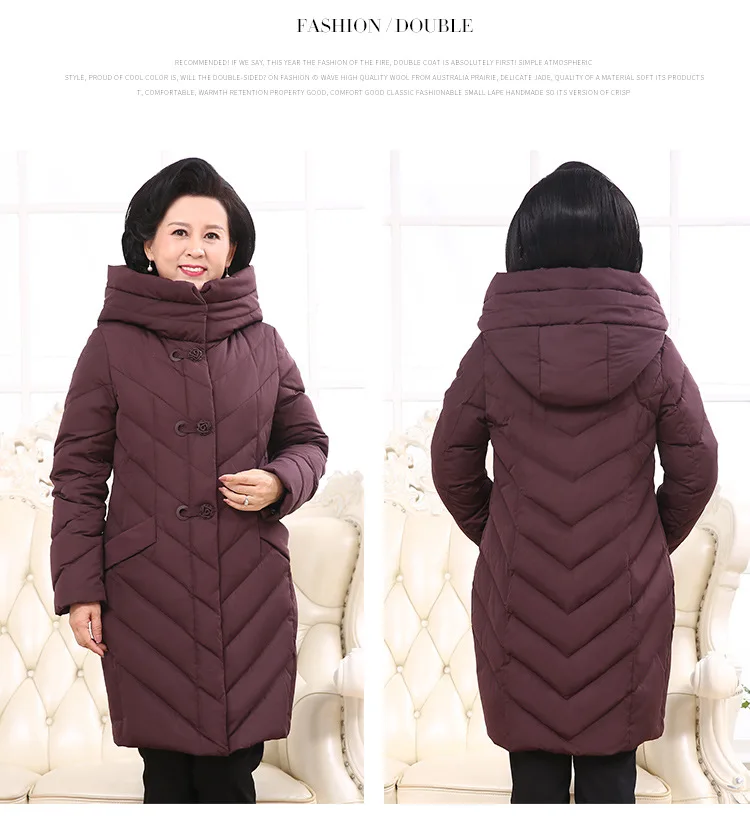 Women's Winter Jackets Ms. Long Section Thick Large Size Winter Jacket Women  2019 Winter New Down Jacket Loose Jacket XL--5XL (1)