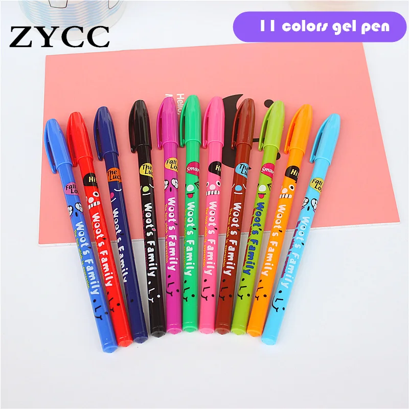 

2017 new cute color gel pen each color is sold separately color pens for Painting tools office and school supplies