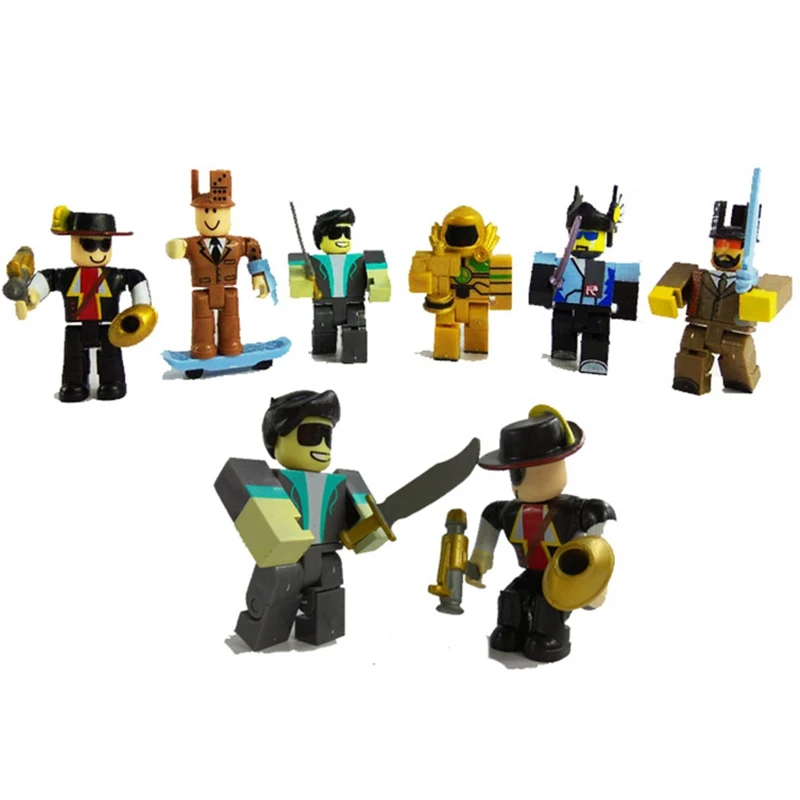 Newest 6pcs Set Rob Figure Jugetes 7cm Pvc Game Figuras Rob Boys Toys For Rob Game Birthday Gift Party Toy Action Toy Figures Aliexpress - 4 6pcsset roblox series action figure toy game figuras