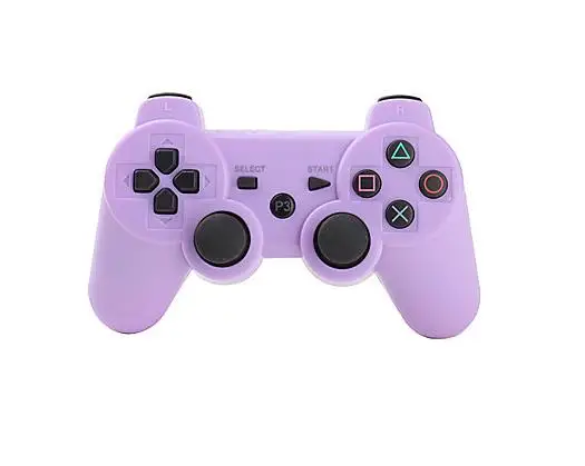 2,4G беспроводной Bluetooth игровой контроллер PS3 10 цветов джойстик геймпад - Цвет: Фиолетовый