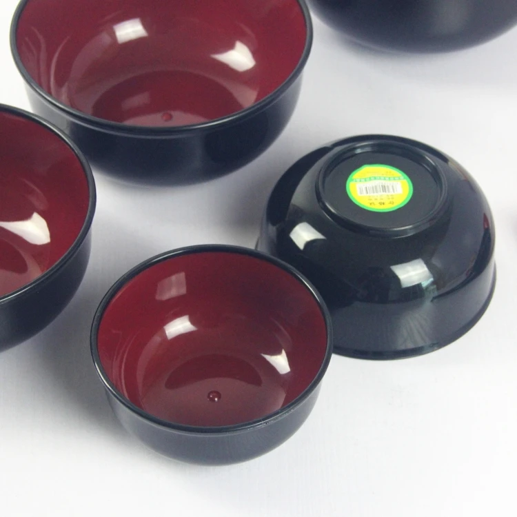 

Japanese style plastic bowl tableware instant noodles rice soup bowl