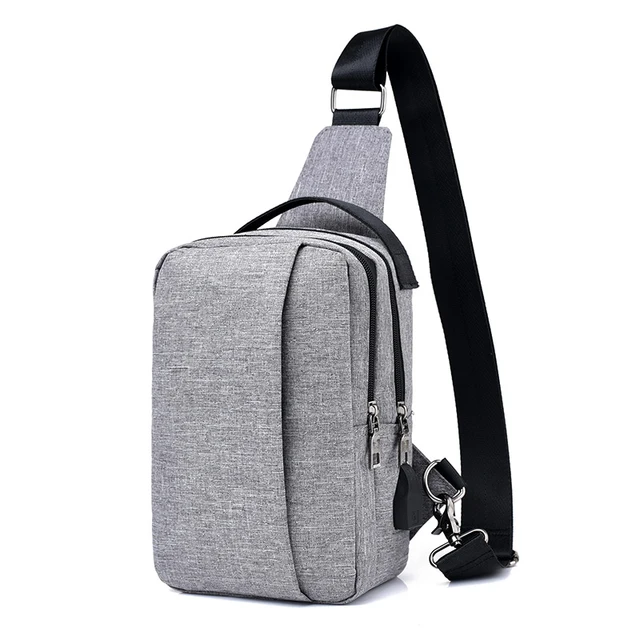 Men Messenger Bags Crossbody Slings Shoulder Chest Bags Anti theft