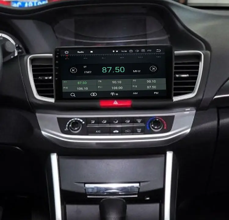

10" Android 8.1 Six Core Car No DVD GPS Navigation Player For Honda Accord 2014-2018 AUTO Radio Bluetooth
