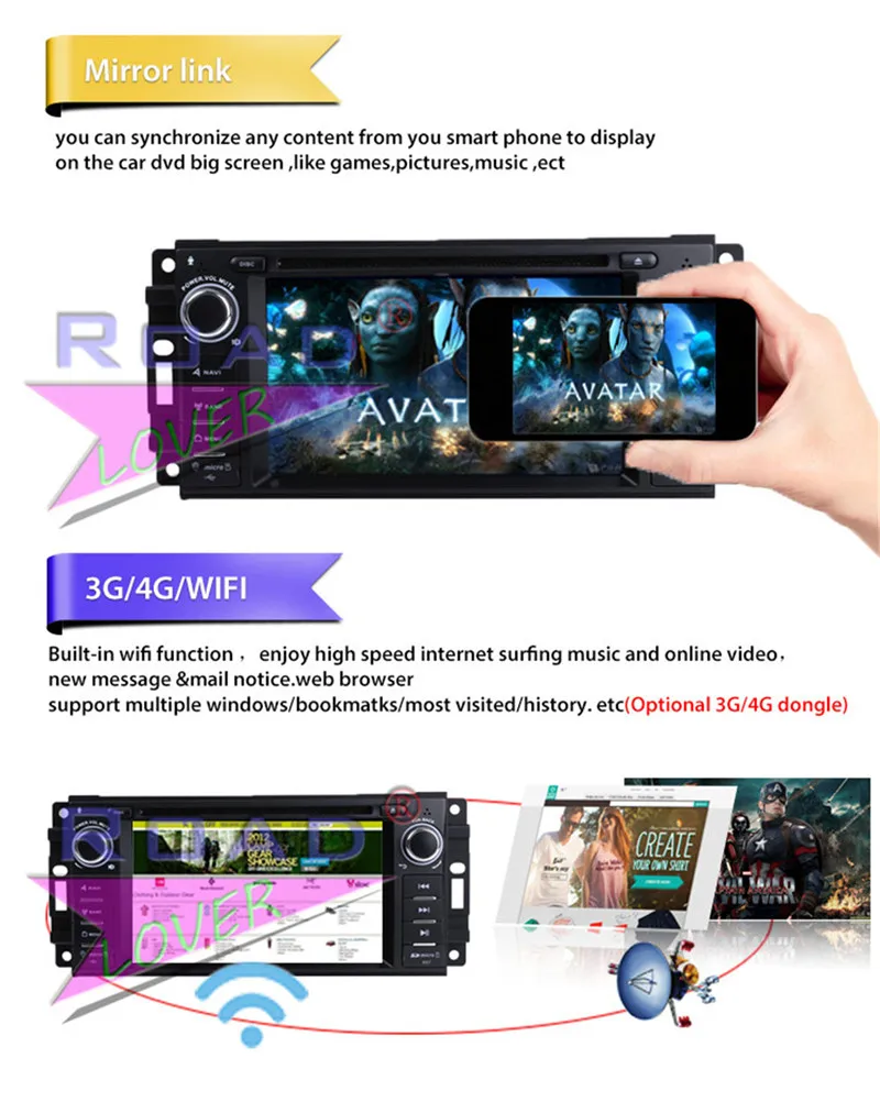Excellent TOPNAVI 4G+32GB New Android 8.0 Octa Core Car DVD Player Auto Audio For Jeep Commander Grand Cherokee Stereo GPS Navigation MP3 13