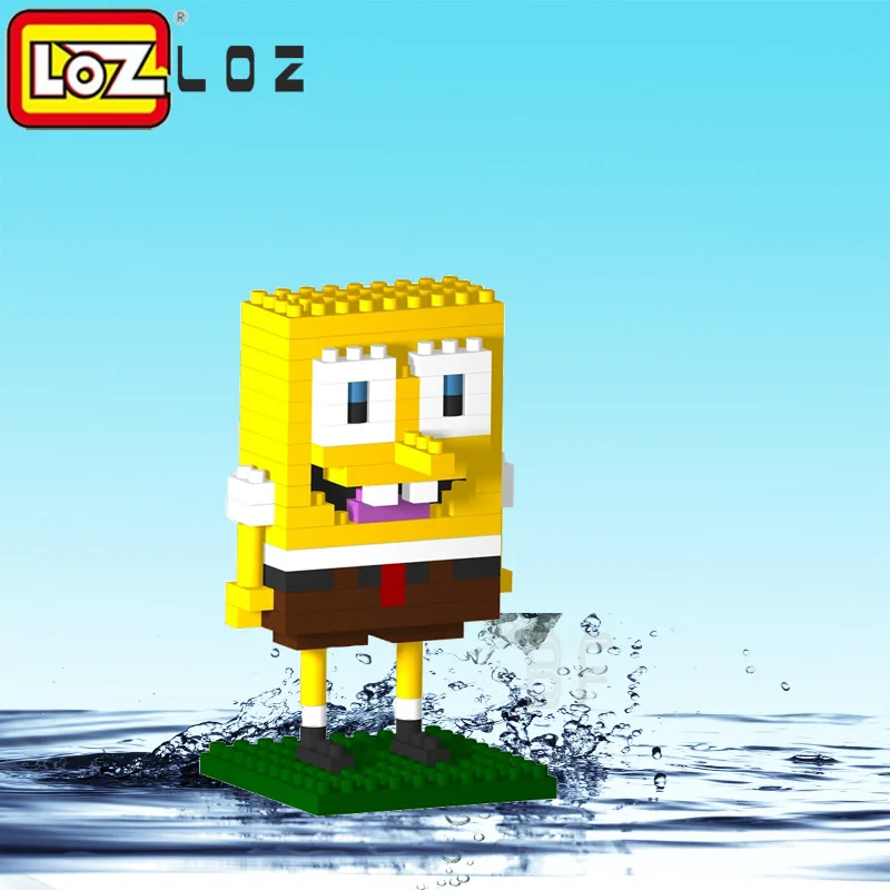 LOZ блоки алмазные строительные игрушки Фигурки 3D кирпичи раннее образование