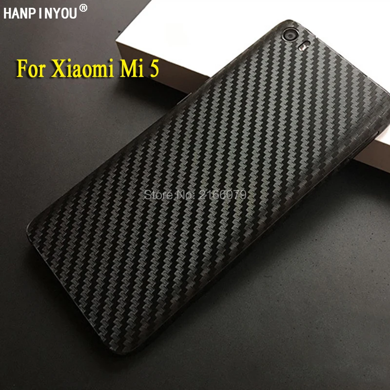 

For Xiaomi Mi 5 Mi5 M5 5.15" New 360 Degree Full Body Decal Skin 3D Carbon Fiber Phone Protective Sticker Case