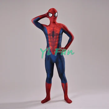 

3D Print Concept Art Spider-man Costume Custom Superhero Spandex Spiderman Cosplay Zentai Suit Hot Sale
