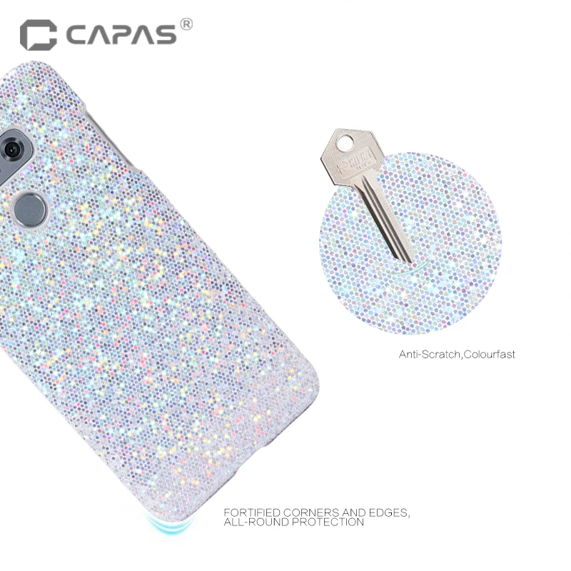 CAPAS для LG G6 чехол 3D углеродное волокно деревянный узор Жесткий ПК Пластиковая