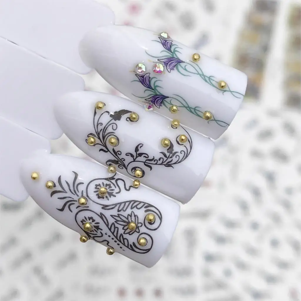 bling nail stickers