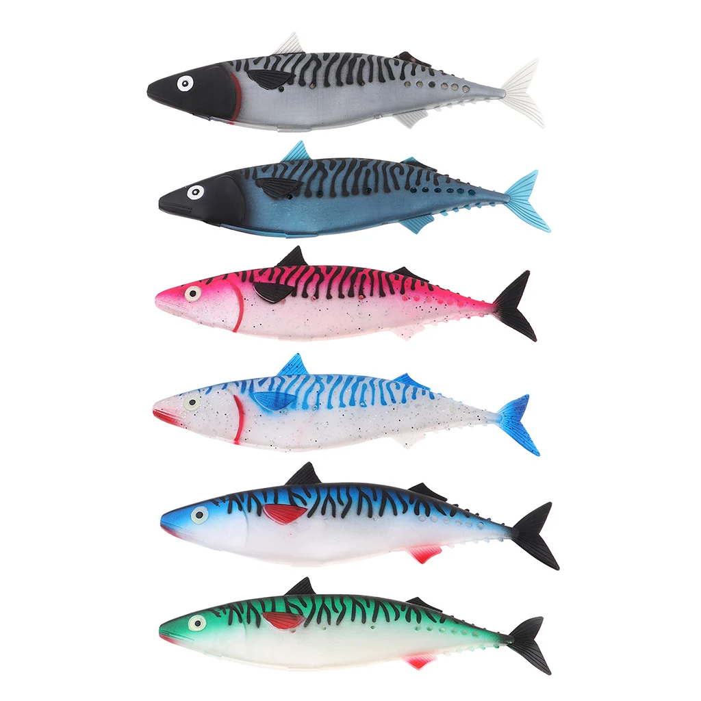 Soft ABS Tuna Lures Fishing Mackerel Empty Stomach Lure Trolling Bait Big Game Baits for Sea Fishing  Fishing Accessories