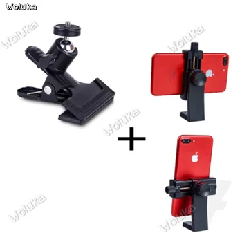 

Mobile phone Universal bracket Clip live multifunctional metal watching TV phone chuck guitar Video Accessories CD50 T03