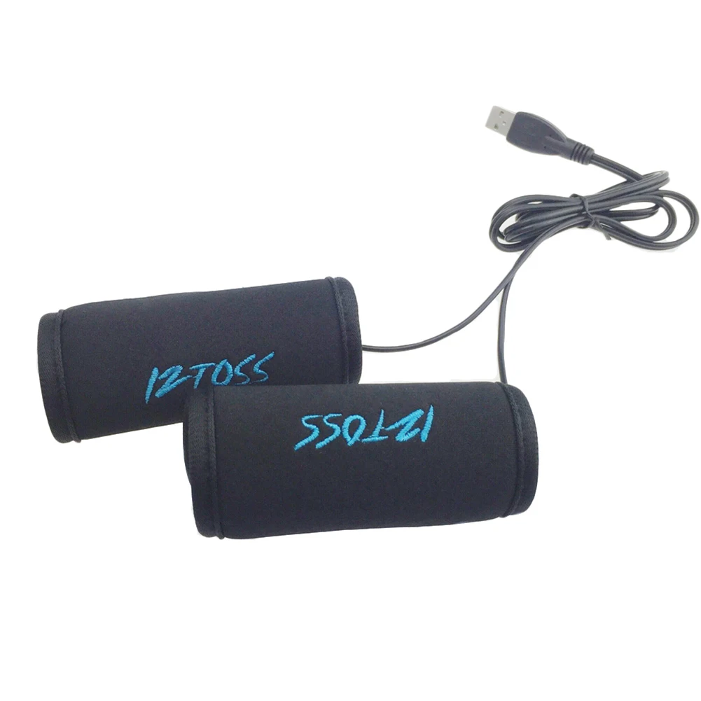 

Universal Winter Warm Scooter Motorcycle Electrical Heating Handlebar Motorbike Grip Heater Cover USB Socket DC 5V