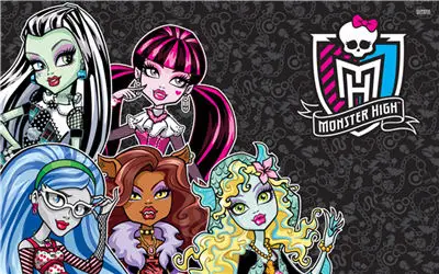 На Заказ Шелковый плакат Monster High большой размер см номер/домашний декоративный плакат#-092477