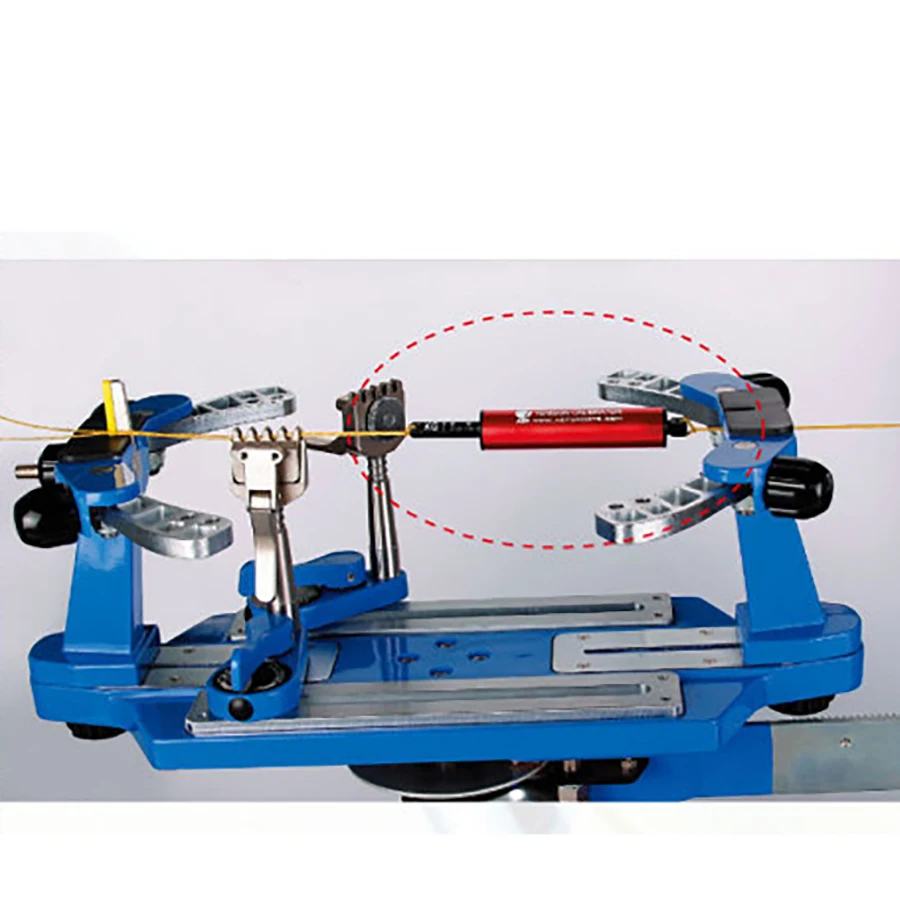stringing machine tension calibrator
