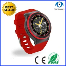 GSM 3g четырехъядерный наручные часы для Android с sim-картой 5,0 МП камера Поддержка GPS Wi-Fi Bluetooth 4,0 Шагомер монитор сердечного ритма