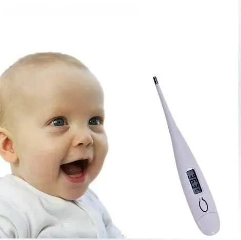 

New 5pcs/Lot LCD Home & Baby Digital Electronic Thermometer Body Temperature Child Adult Household Temperature Gauge