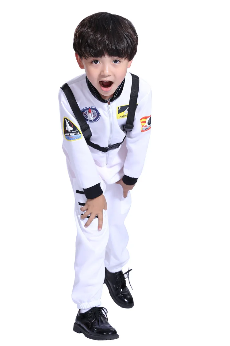 Baby Kids adulto astronauta costume cosmico tuta spaziale piloti tuta Purim  carnevale Cosplay Outfit casco per uomo ragazzo astronauta - AliExpress