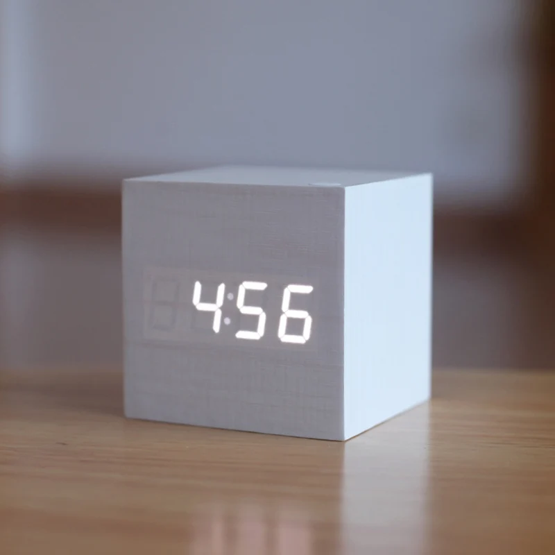 Antique Office Clock Vintage Digital Clock Led Retro Table