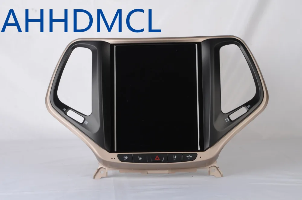 Best Car Multimedia Player PC PAD Tesla Style Multimedia Player Android 7.1 GPS For Cherokee 2014 2015 2016 2017 6