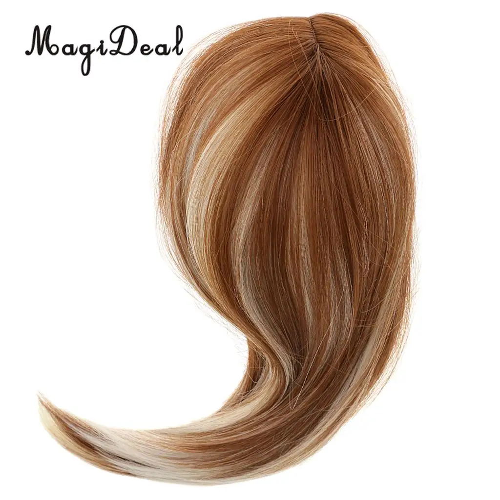 MagiDeal Fashion 28cm High-Temperature Wire Hair Doll Wig for Hair Salon 18 Inch   Dolls DIY Making Accessories Gift