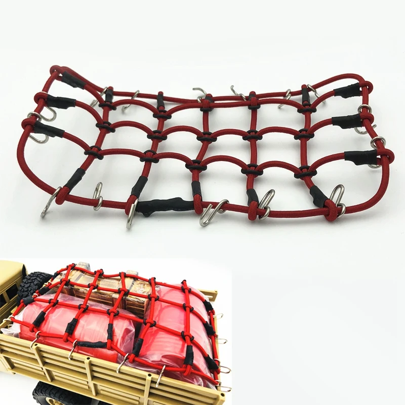 Эластичная багажная сетка для 1/10 Traxxas Rc автомобиль рок детали гусеничного трактора