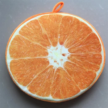 

Free Shipping Creative 3D simulation Fruit Cushion Chair Pouf Simulation Watermelon Pitaya Orange Sponge Cushion Sofa Cushion