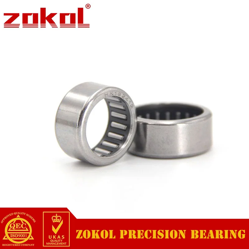 Игольчатые подшипники ZOKOL HK0808 HK0810 HK0812 Drwan с открытым концом 8*12*08 8*12*10 8*12*12 мм|bearing