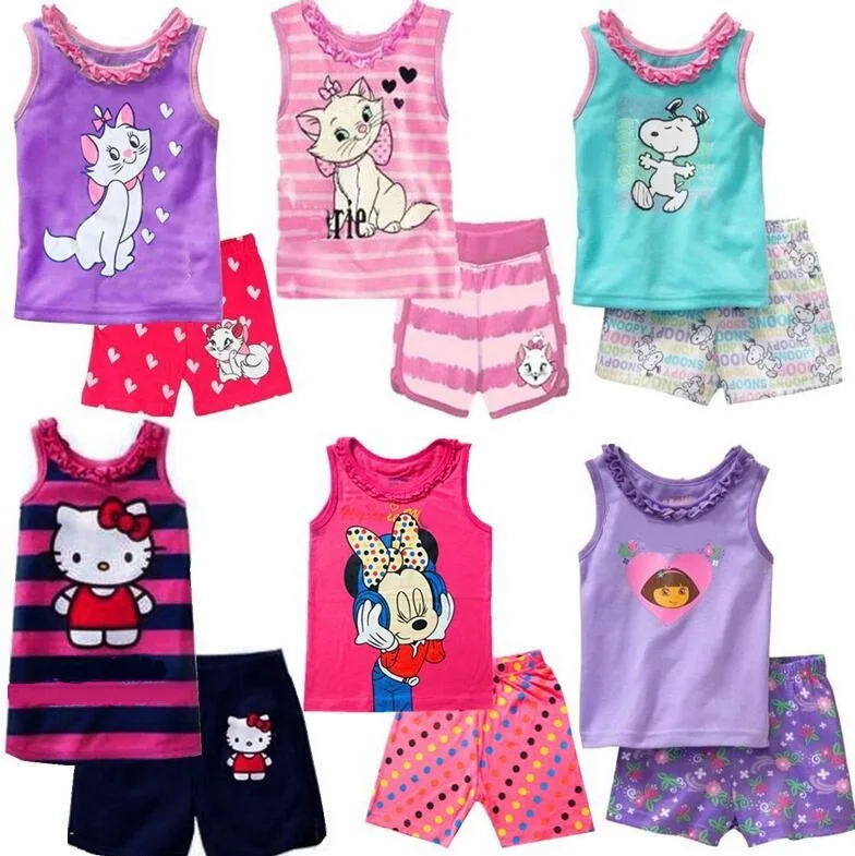 Children Clothes Kids new Clothing Sets Sport Wear Boys underwear Suits Sleepwear Nightwear Baby Girl Pajamas homewear | Детская одежда