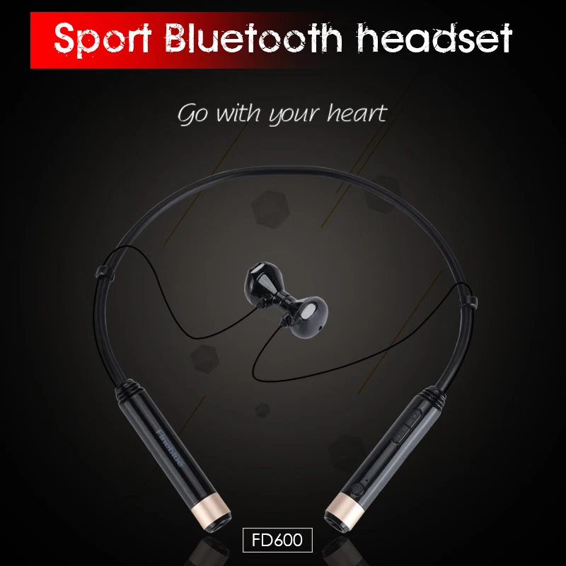 

Finblue Bluetooth Headset Wireless Sports stereo headphone bluetooth earphone Support microphone handsfree calls for iPhone7
