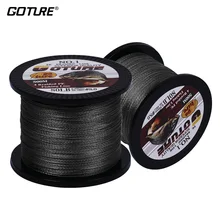 Goture 2 шт. 500 м 547YD рыболовная леска 12-80LB 4 нити PE леска многофиламентная плетеная проволока японский шнур веревка морские рыболовные линии